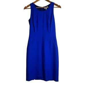 J. Crew 100% wool blue work dress. Size 0